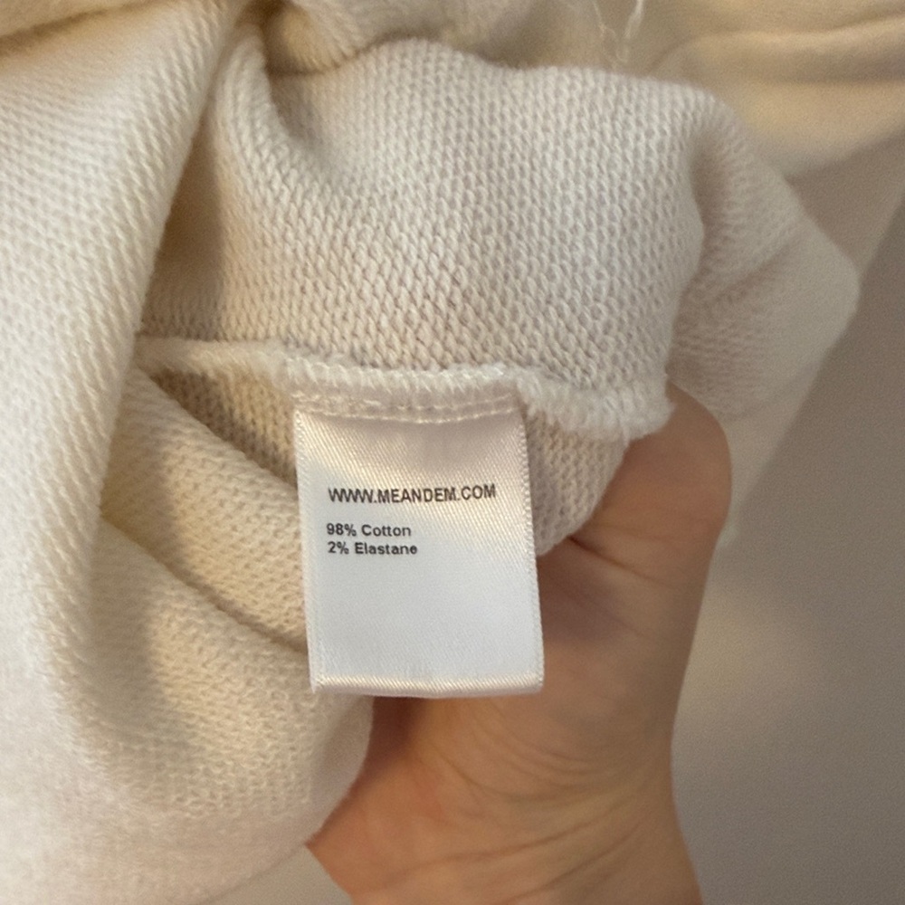 British Designer Me+Em Elegant Cream Puff Sleeve Top size 12 - Picture 7 of 7